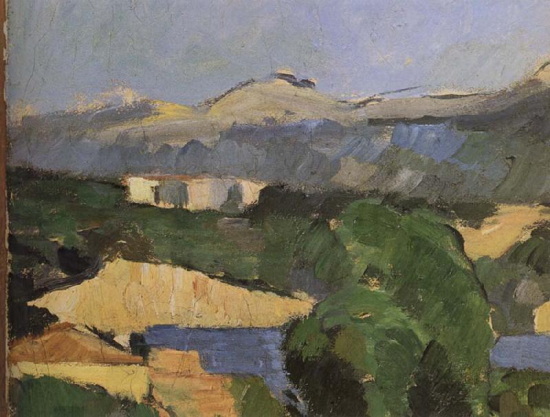 Paul Cezanne Mountain Sweden oil painting art